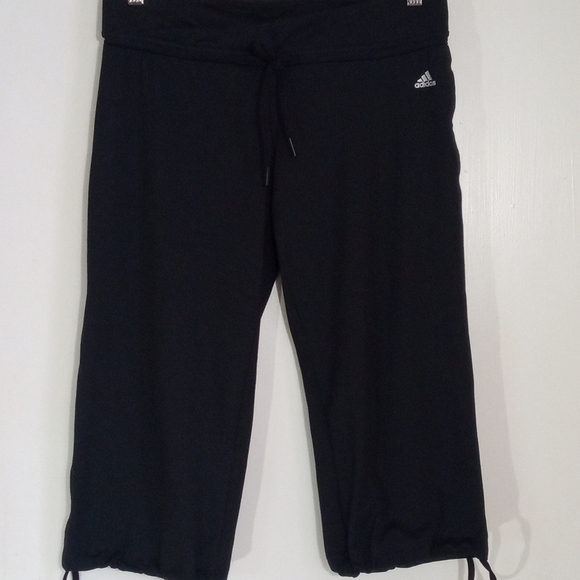 Adidas climalite cropped joggers women's size small - Picture 1 of 8